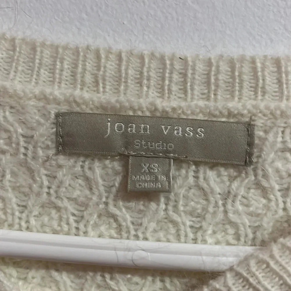 Joan vass studio rabbit hair blend size xs cream - Picture 2 of 6